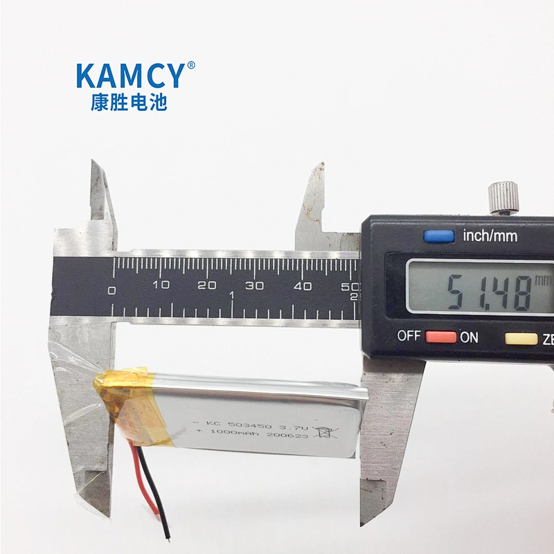 Factory rechargeable 503450 Lipo battery 1000mah 3.7V battery for sweeping machine