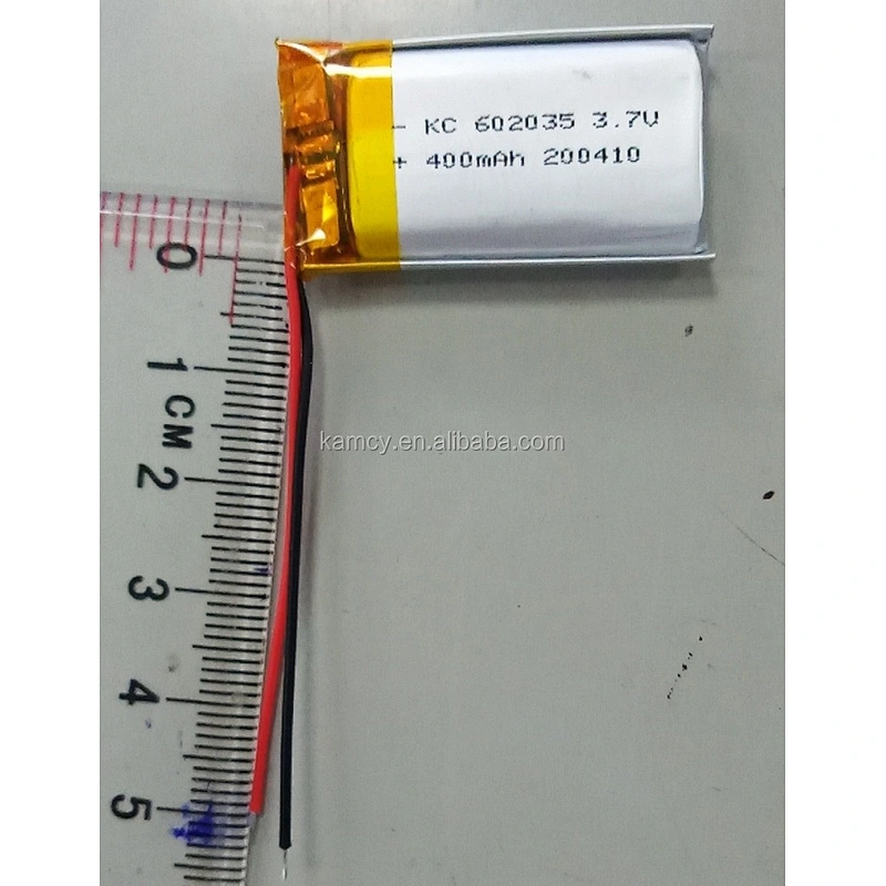 602035 400mah lipo battery 3.7v 1.48wh rechargeable li-polymer 062035p battery for headset