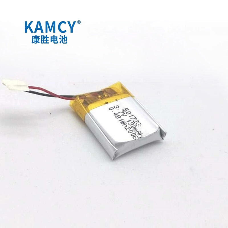 factory price 501723 3.7V 130mAh li polymer rechargeable batteries