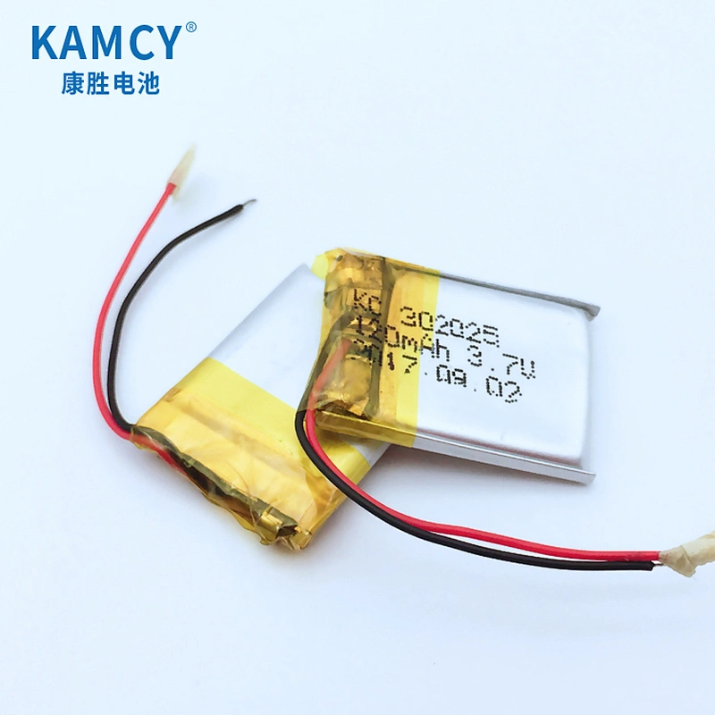 Power Bank Polymer Battery Long Cycle Life 120mAh  302025 Lipo Battery  for lighting