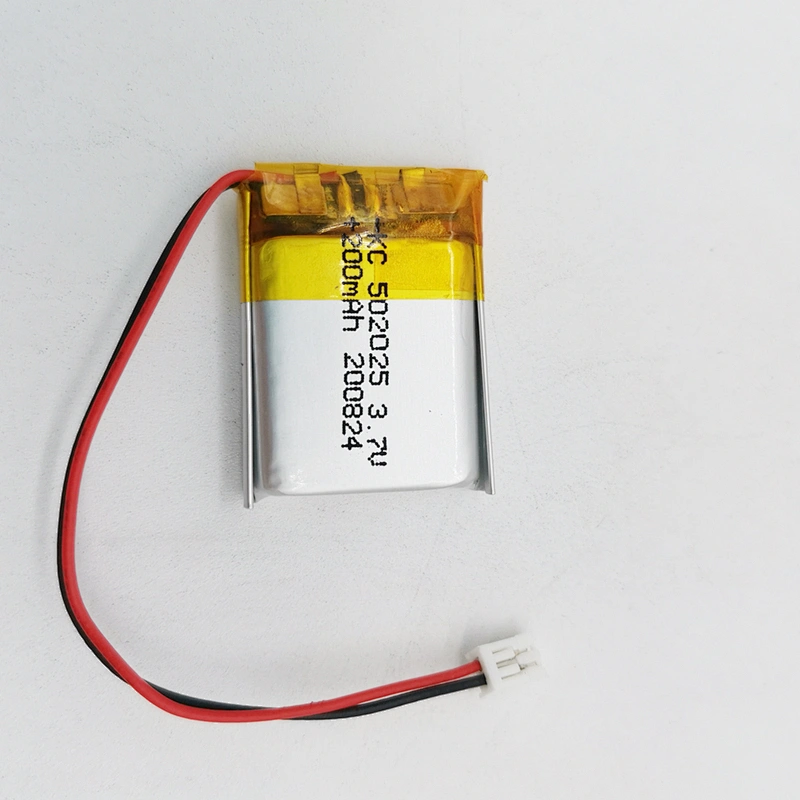 Rechargeable 502025 3.7v 200mah li polymer battery 200mah lipo 502025 for speaker