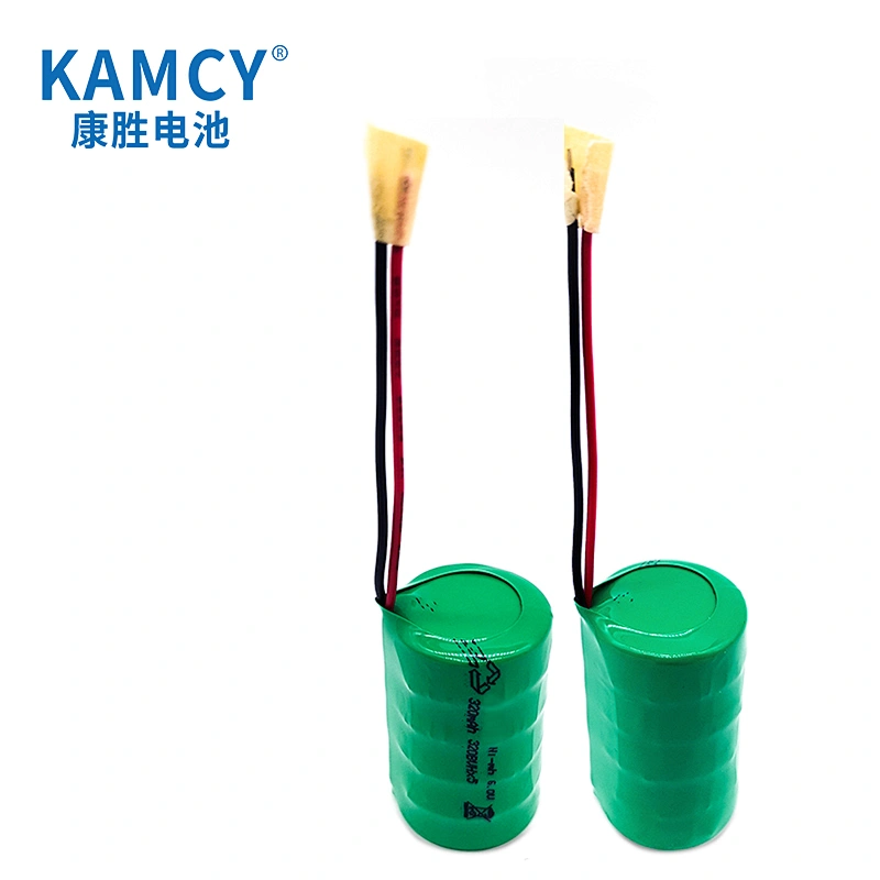 Wholesale rechargeable Ni-mh 5s1p battery pack 6V 320mah nimh battery pack