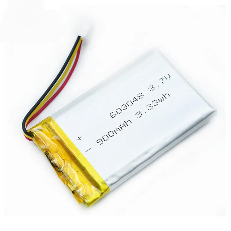 Factory rechargeable 603048 Lipo battery 800mah 3.7V lipo battery for sweeping machine
