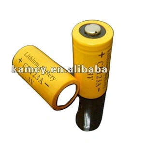 Durable Non-rechargeable LiMnO2 battery CR123A 3V 1300mAh battery