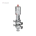 DONJOY Stainless steel 3 way double seat pneumatic divert seat reversing valve