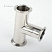 DONJOY Stainless steel sanitary  clamp fittings equal  tee