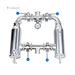DONJOY stainless steel sanitary beer duplex filter equipment for food beverage pharmacy dairy and syrup