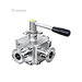 donjoy factory Three 3 way Ball Valve with clamp end