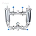 DONJOY SS304 and SS316L stainless steel sanitary beer duplex filter equipment for food beverage pharmacy dairy and syrup