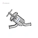 DONJOY SS304 SS316 SMS clamp Hygienic stainless steel Y type pipeline filter