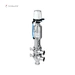 DINJOY Stainless steel reversing globe valve regulating valve double seat valve with mini control unit