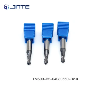 High Performance Cutting Bits Ball Bull Nose used carbide end mil for metal working tools