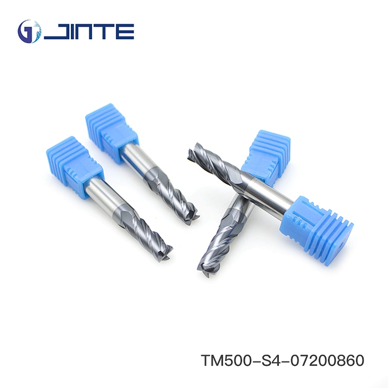 Zhuzhou HRC50 CNC Milling Cutter Solid Carbide End Mill Cutting Tools for Steel D8x60