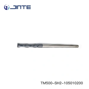 carbide cnc cutting tools 2 Flute end mill extra long 200mm spiral cutters for milling machine
