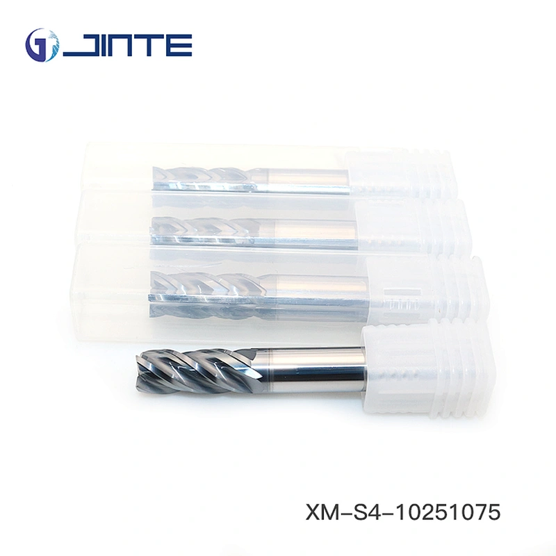 4F flat head end mills XM-S4-10251075