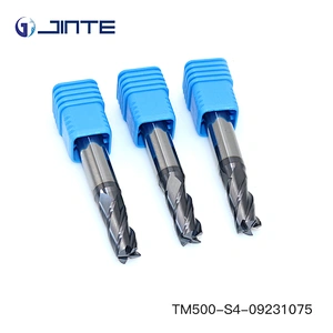 HRC50 4 Flutes Flat Tungsten Carbide End Mill CNC Milling Cutter Tool