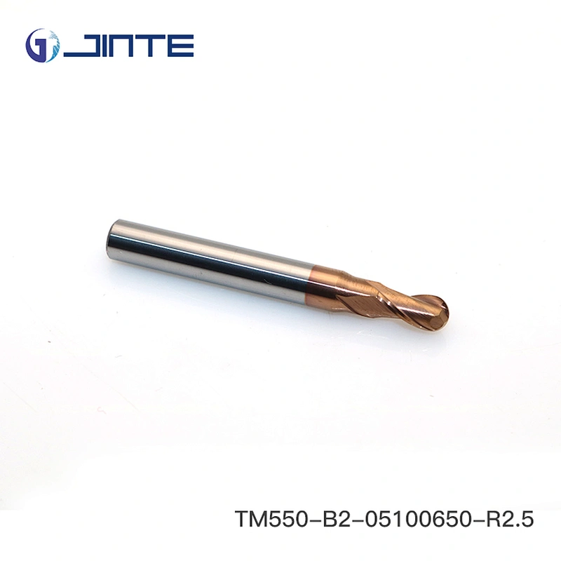 ball nose HRC58 2 flute solid carbide end mill