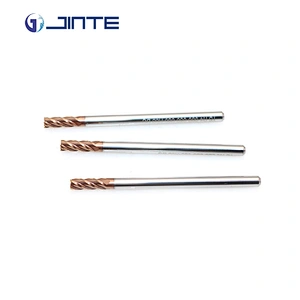 Best Price carbide 4F Square end mill cutting tools HRC55 endmill D3x50L for Carbon steel
