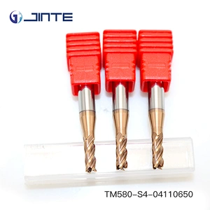 factory supplier 4mm standard size square endmill