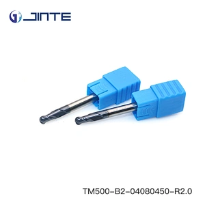 Manufacturers 2 Flute Ball Nose End Mill Tungsten Carbide Milling Cutter for Metal