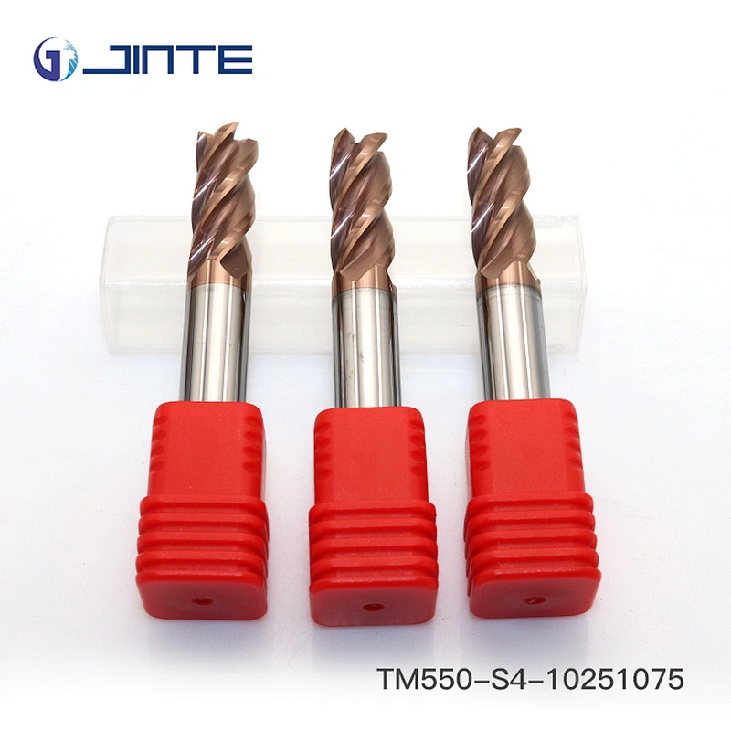 top 5 china factory tungsten carbide end mills/4 flute square end mills/flat end mill with straight