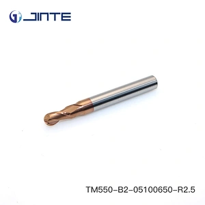 ball nose HRC58 2 flute solid carbide end mill