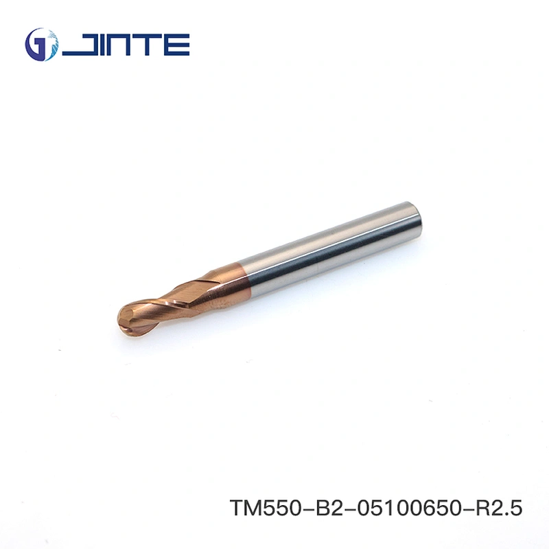 ball nose HRC58 2 flute solid carbide end mill