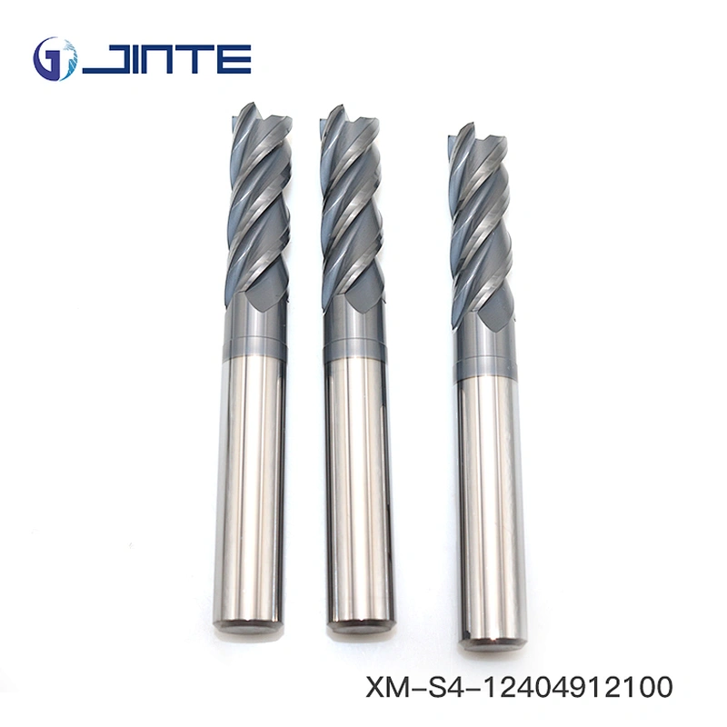 XM-S4-12404912100 CNC Carbide Tip End Milling Groove Cutter End Mills Cutting Tools