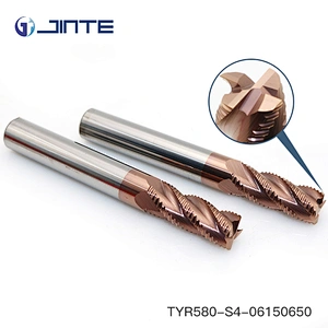 55HRC Roughing 4 Flute square End Mills bit