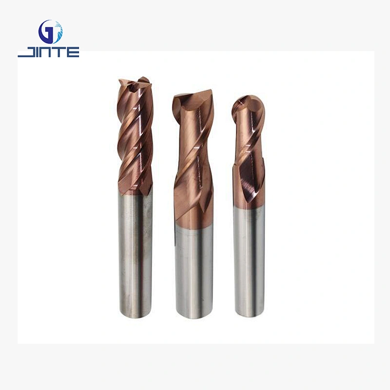 D1-20mm HRC55 Tungsten Carbide 2 Flutes 4 Flutes End Mills CNC Milling Cutter Tools