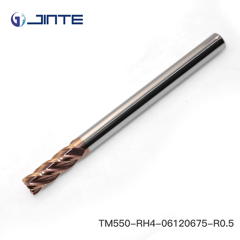 factory price 6mm long shank Solid Carbide 4 flute end mill/milling cutter