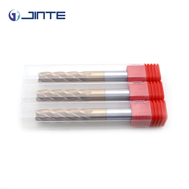 High Precision 10*100 Long Length Carbide Finish 4F Flat End Mills for stainless steel