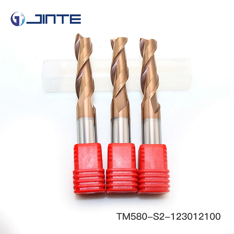 12*100 factory price endmill HRC55 Jinte brand milling cutter
