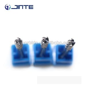HRC45 Carbide Milling Cutter Tools 4 Flute Flat CNC Endmill D4x50L