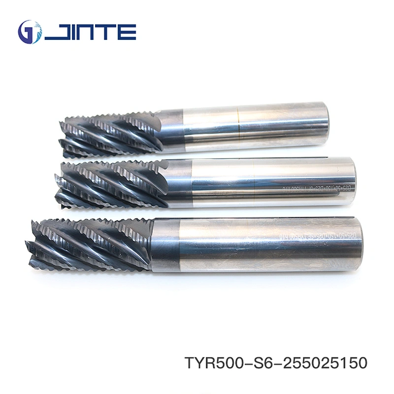 jinte best selling end mills HRC50 indexable end mill for steel roughing processing