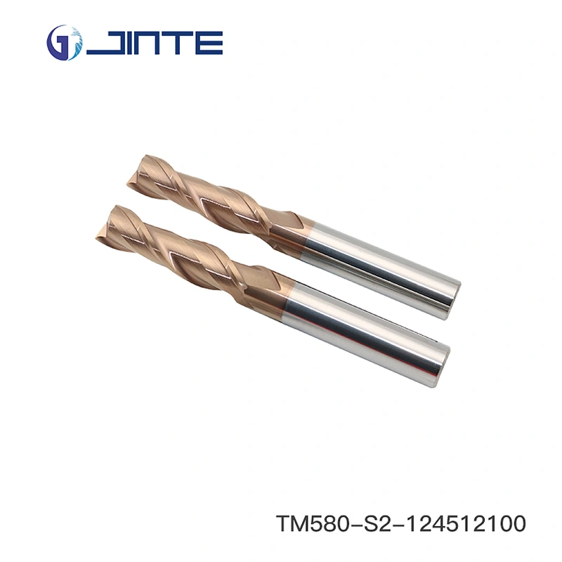 Solid Carbide Cutting Tool Milling Cutter Manufacturer CNC 2 Flute End Mill D12x100mm
