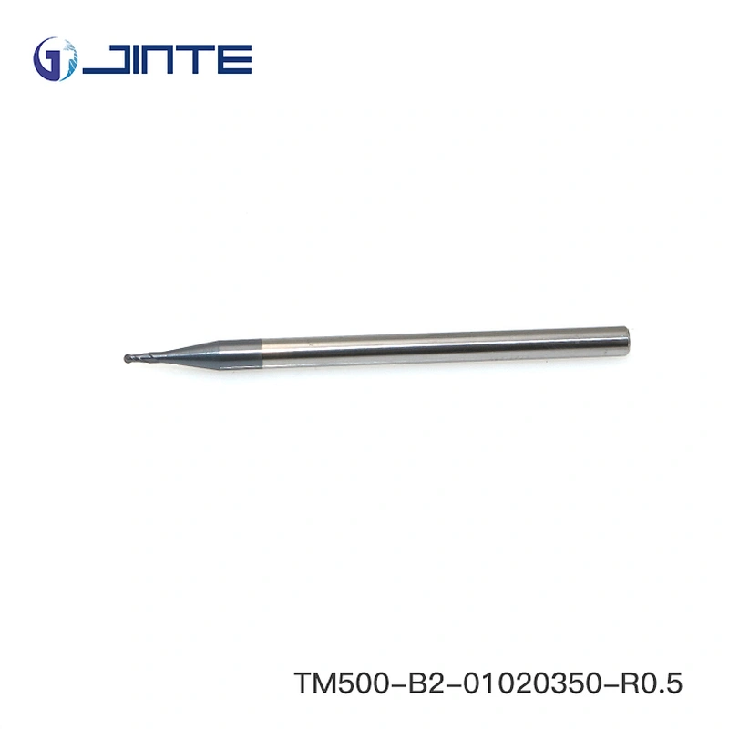 HRC50 Solid Carbide Micro 2 flute end mill 01 Ballnose cutting tools for Milling