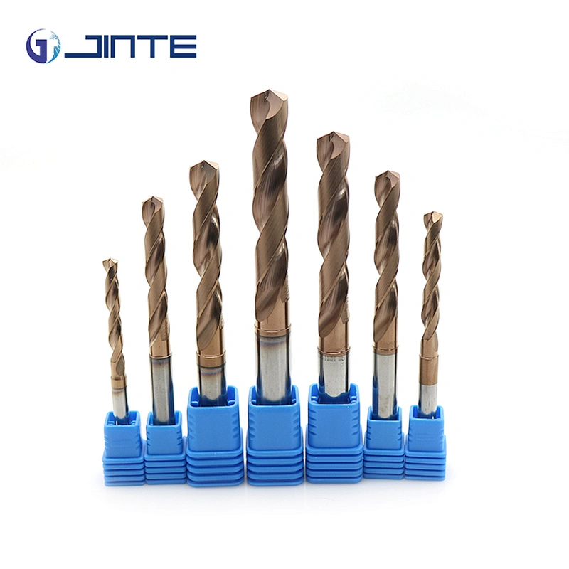 Solid Carbide Twist Drill Bit Set Diameter 4.5-10.5mm CNC Drilling Tools for Steel and Cast Iron