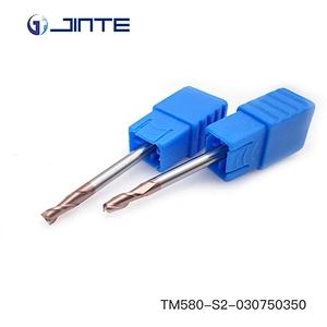 High Precision HRC58 2 Flute solid carbide 3mm end mill cutting tools manufacturers