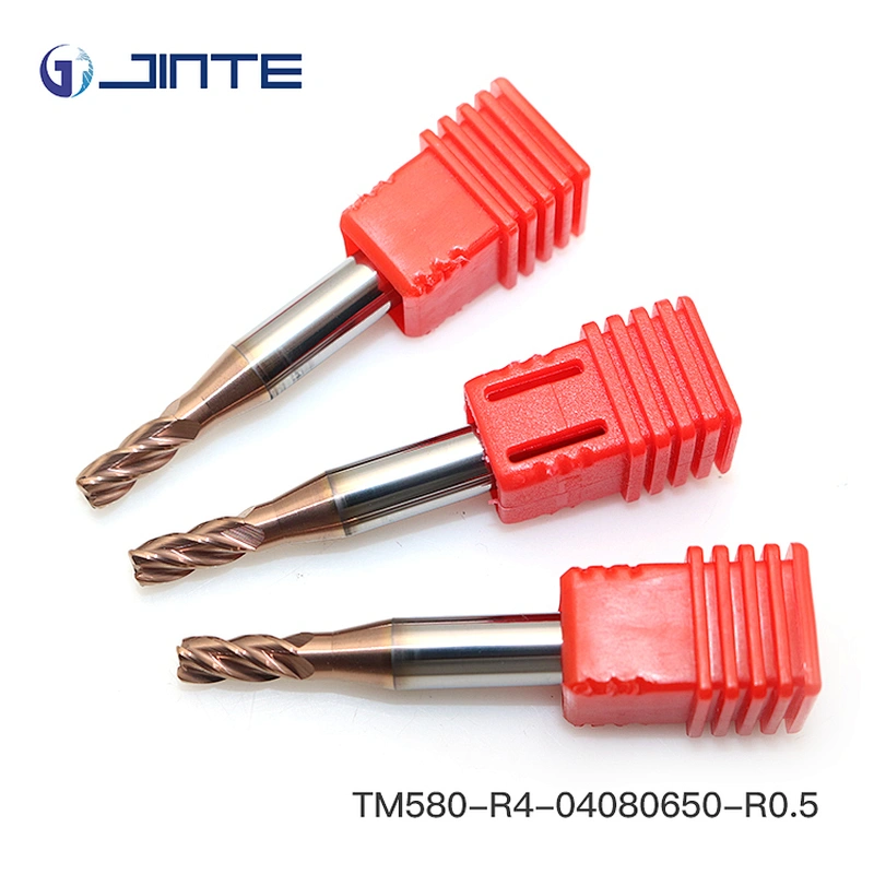 R0.5 corner radius 4mm high precision endmill