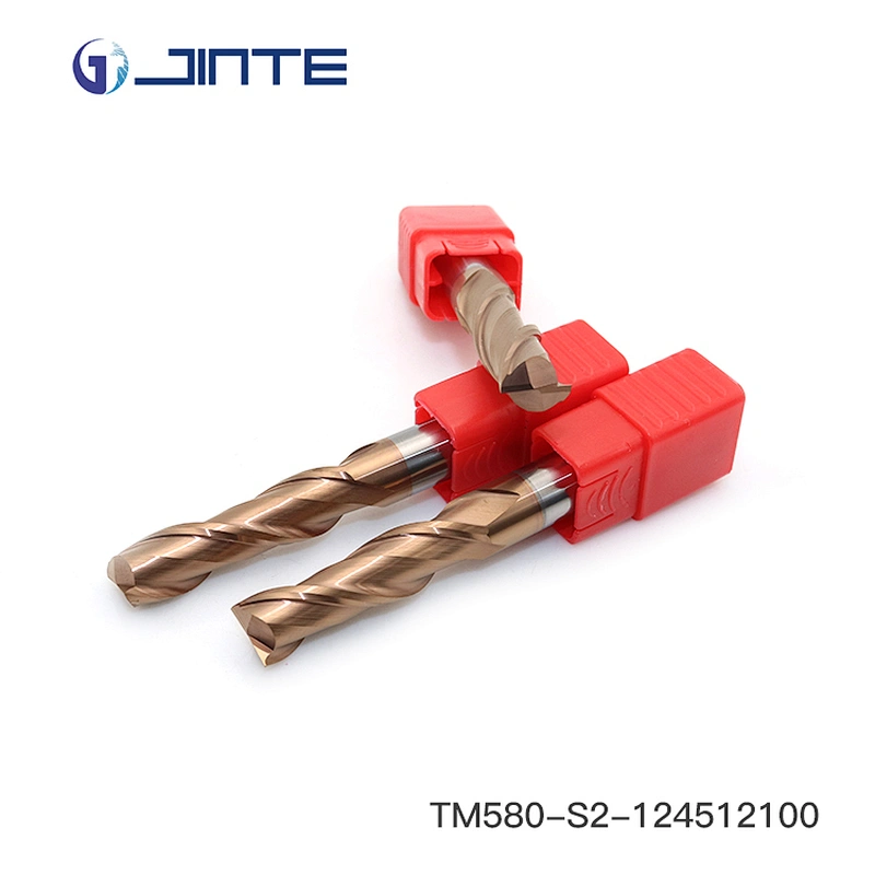 Solid Carbide Cutting Tool Milling Cutter Manufacturer CNC 2 Flute End Mill D12x100mm