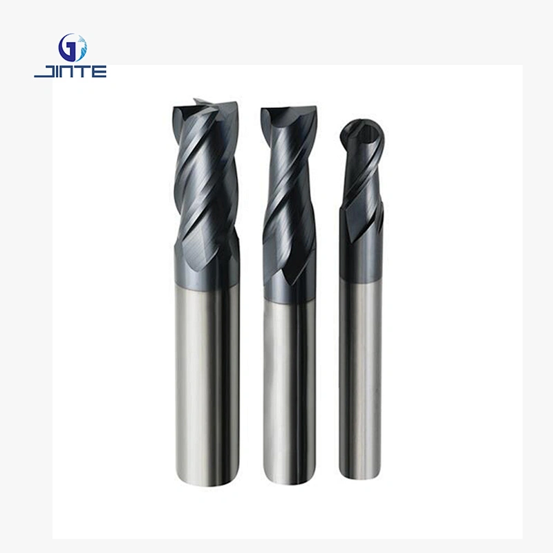 Wholesale Price 1-20mm HRC45 HRC50 2F 4F Ballnose Square Corner Radius Tungsten Carbide End Mills Cutter