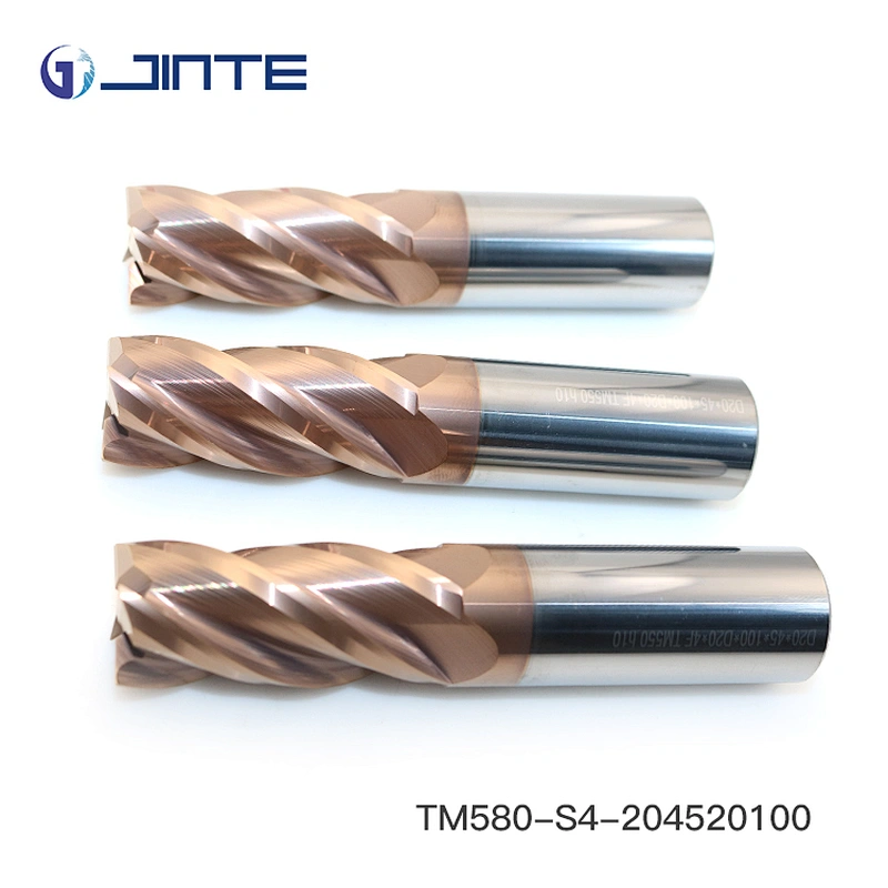TM580 series HRC55-58  square high performance endmill