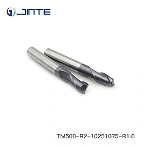 Best 2F Carbide Chamfer 2mm End Mills HRC55 CNC Milling Cutters for Steel