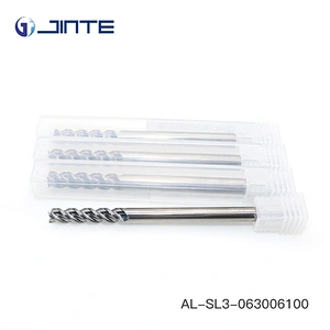 30mm long flute flat aluminum carbide end mills