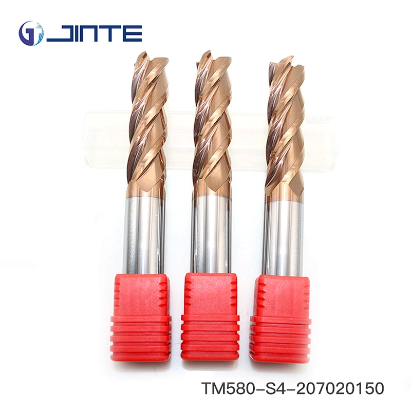 HRC58 endmill with high wear-resistance coating 20*150mm