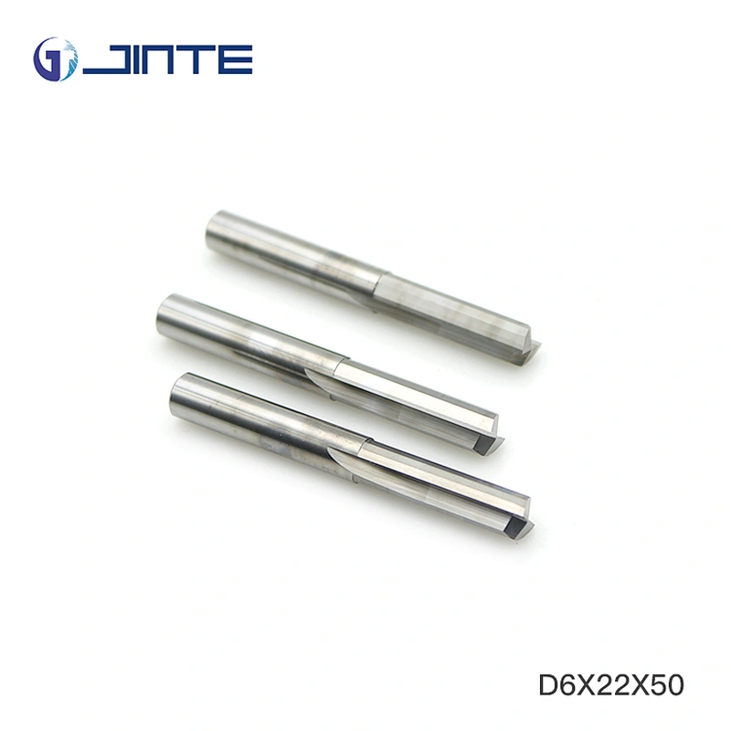 Double Flutes Straight Flute Router Bits Two Flutes Woodworking Cutter CNC Cutting Tools for Wood