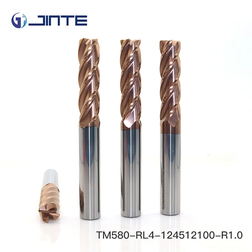R1.0*12mm end mills 4 flute square HRC58