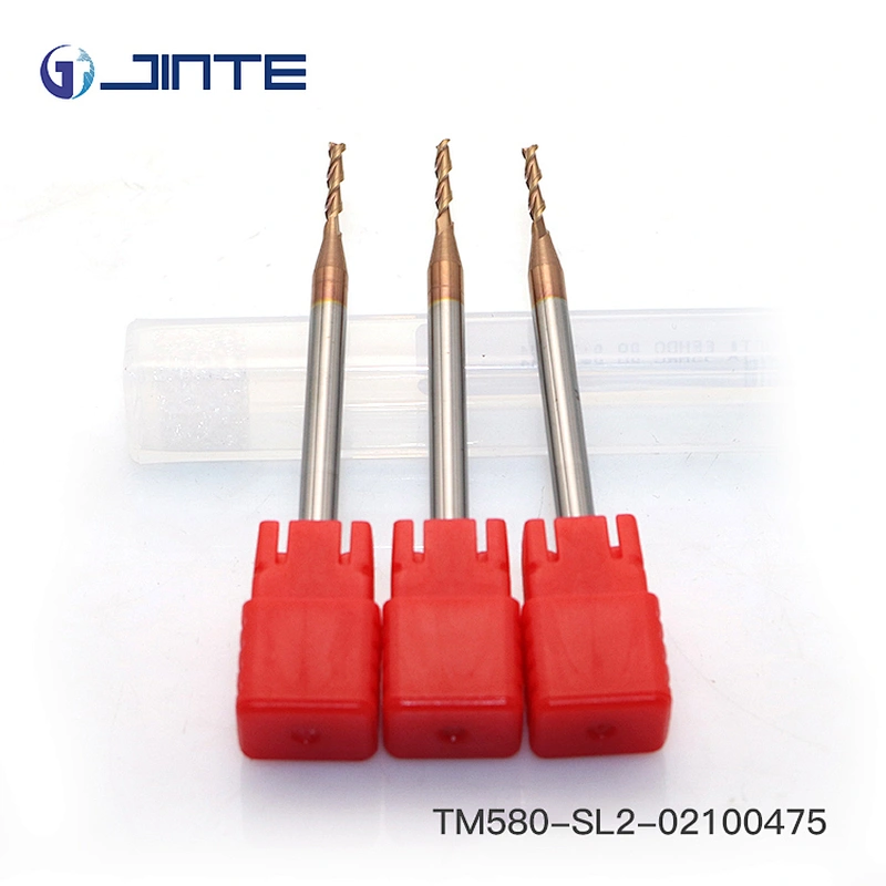 HRC58 solid carbide milling cutter and end mill for steel or cast iron