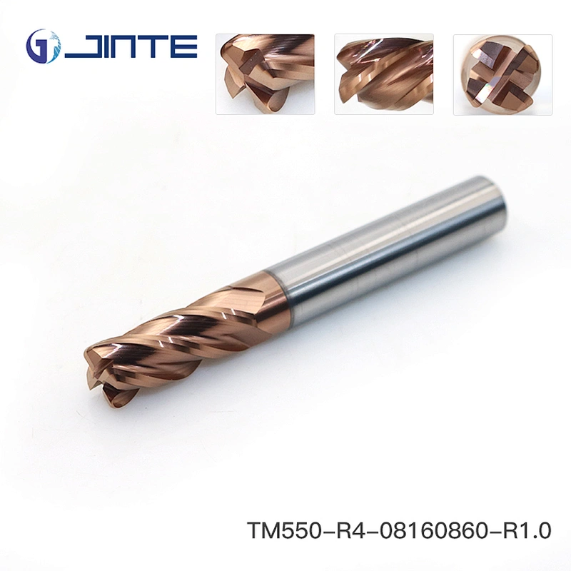 Tungsten Carbide End Mills/CNC Milling Tools/4 Flutes Carbide End mills